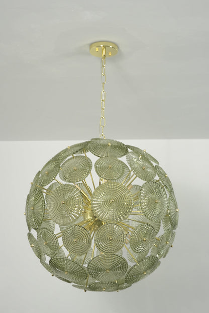 Unlit modern classic spheres glass lamp | Metal, Glass | Alternative front product shot | everlamps