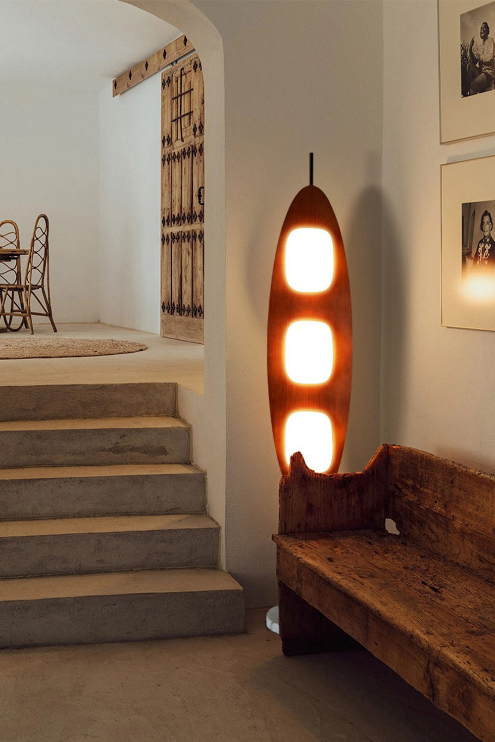Surfboard Floor Lamp - view 6 | everlamps