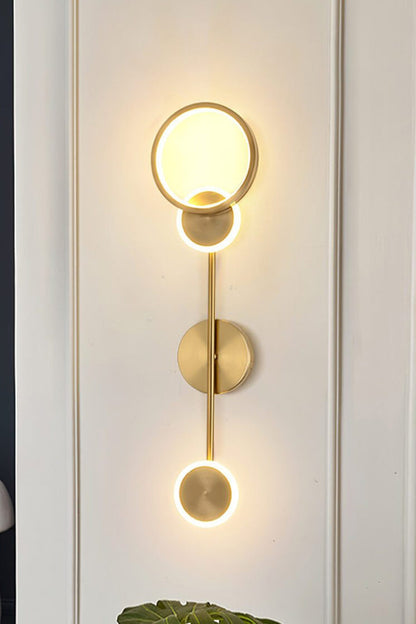 Brass Susan Trio Wall Lamp - view 14 | everlamps