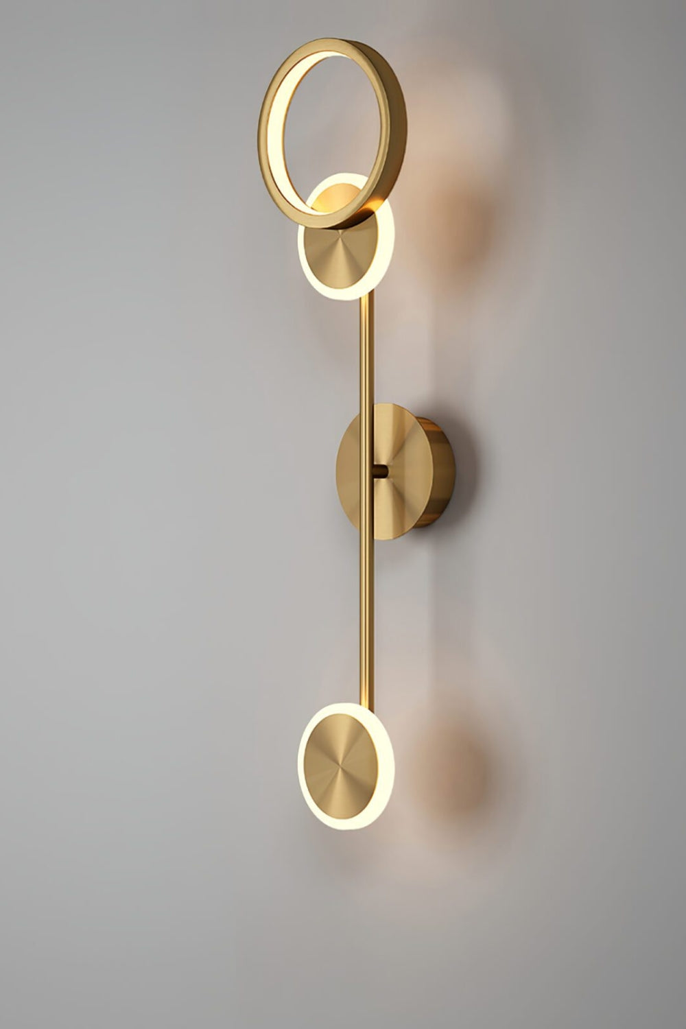 Brass Susan Trio Wall Lamp - view 16 | everlamps