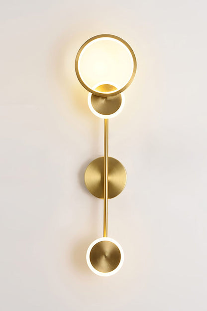 Brass Susan Trio Wall Lamp - view 17 | everlamps