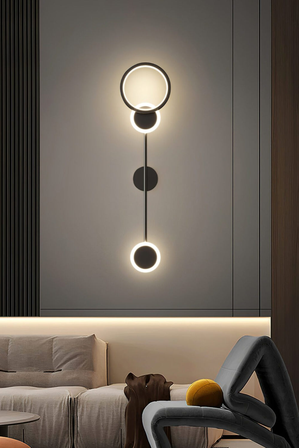 Brass Susan Trio Wall Lamp - view 6 | everlamps