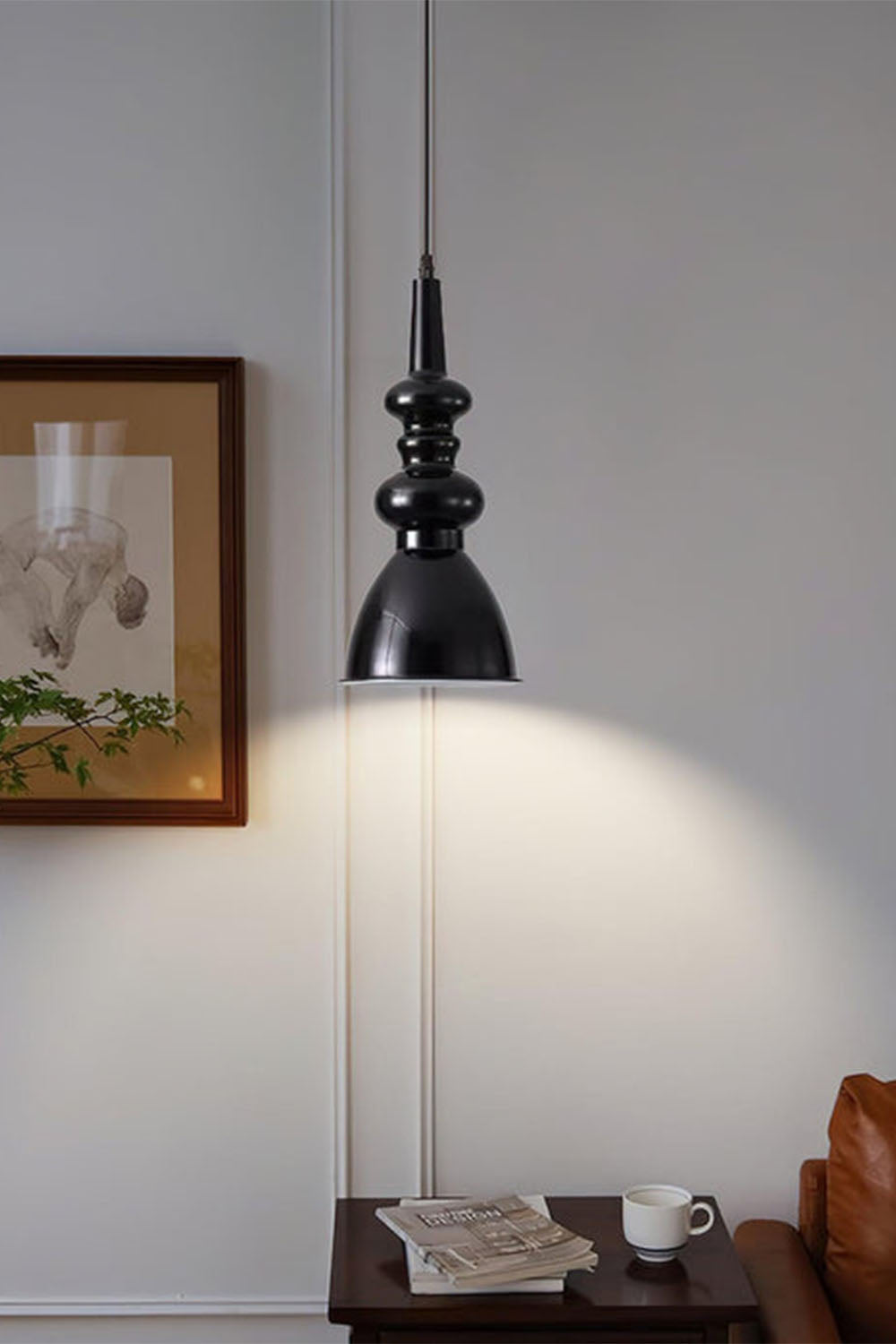 Svelte Noir Pendant Light - view 15 | everlamps