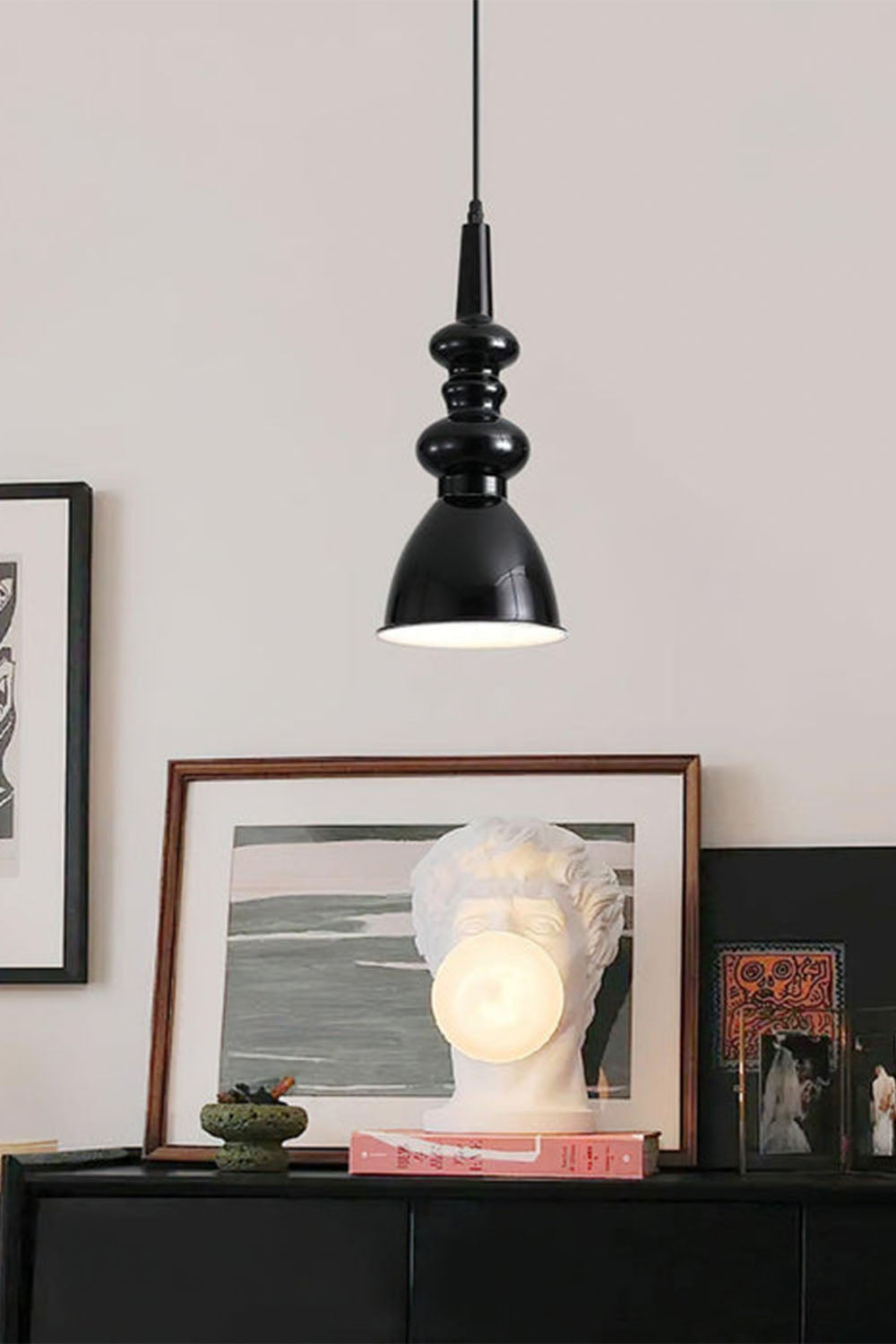 Svelte Noir Pendant Light - view 5 | everlamps