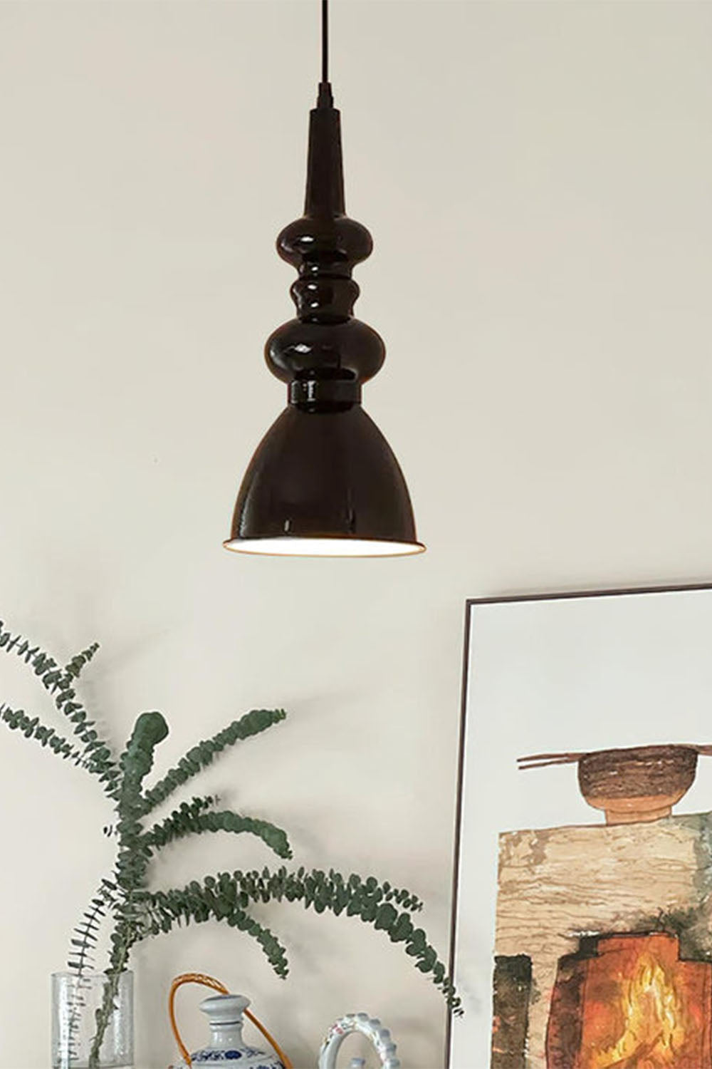 Svelte Noir Pendant Light - view 7 | everlamps