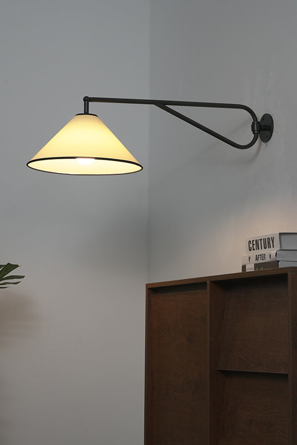 Swing Arm Cone Wall Sconce - view 10 | everlamps