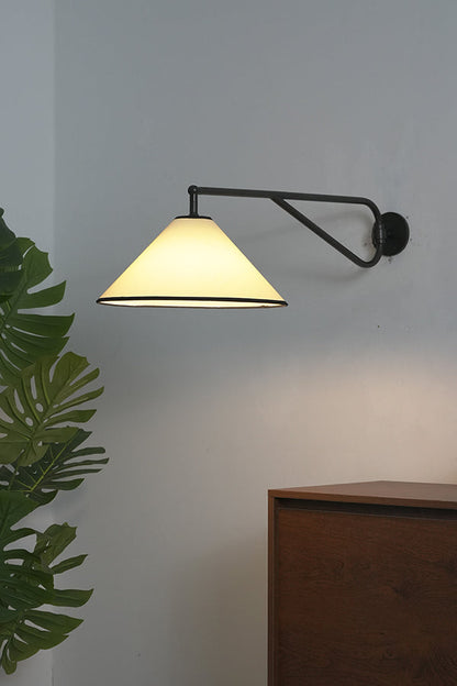 Swing Arm Cone Wall Sconce - view 13 | everlamps