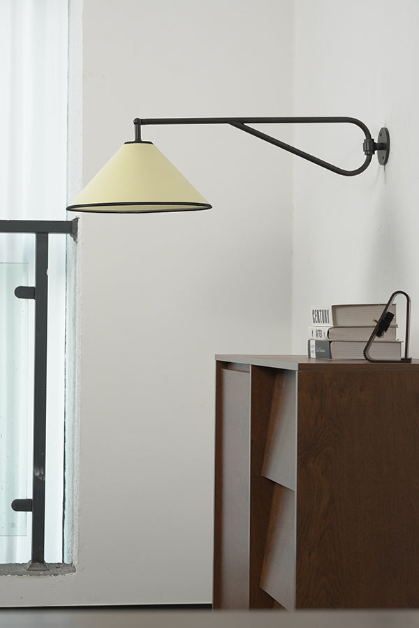 Swing Arm Cone Wall Sconce - view 12 | everlamps