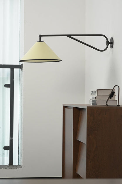 Swing Arm Cone Wall Sconce - view 12 | everlamps