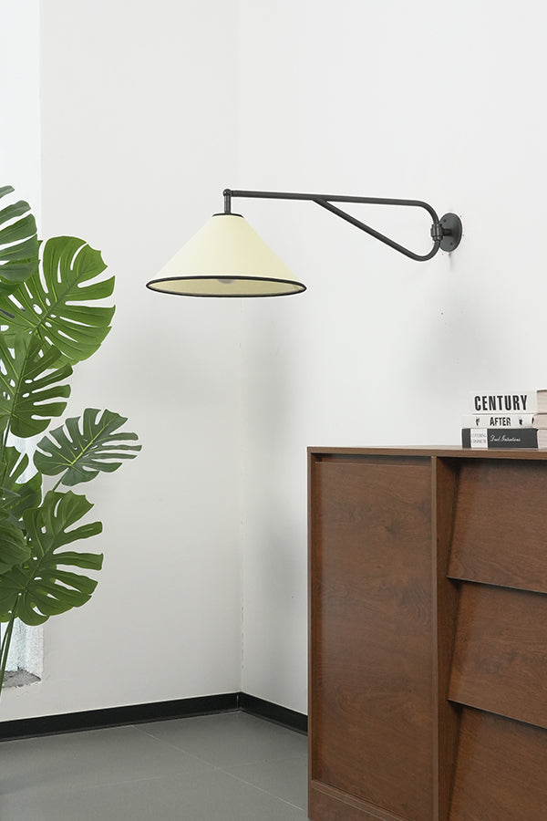 Swing Arm Cone Wall Sconce - view 14 | everlamps