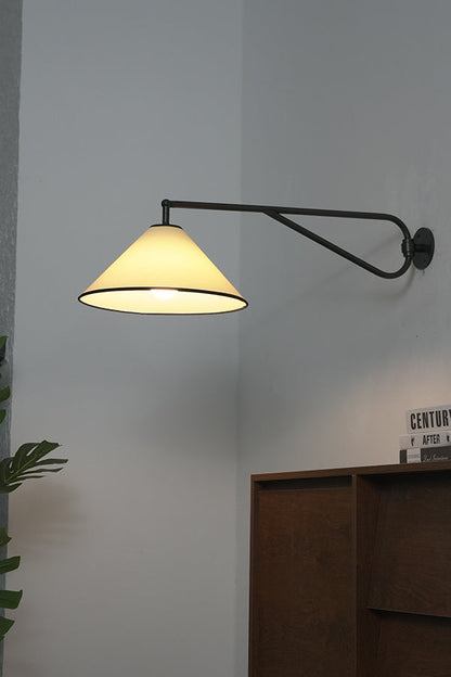 Swing Arm Cone Wall Sconce - view 23 | everlamps