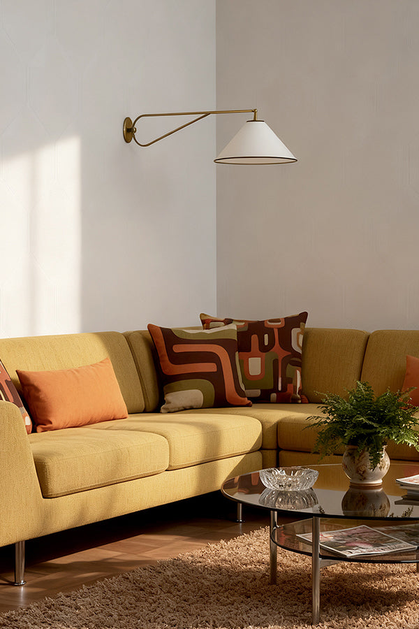 Swing Arm Cone Wall Sconce - view 7 | everlamps