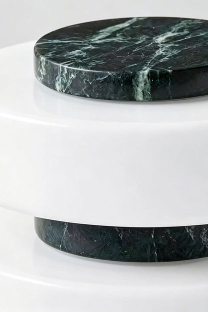 The Strata Stone Pillar Table Lamp | Marble | vexa lamps