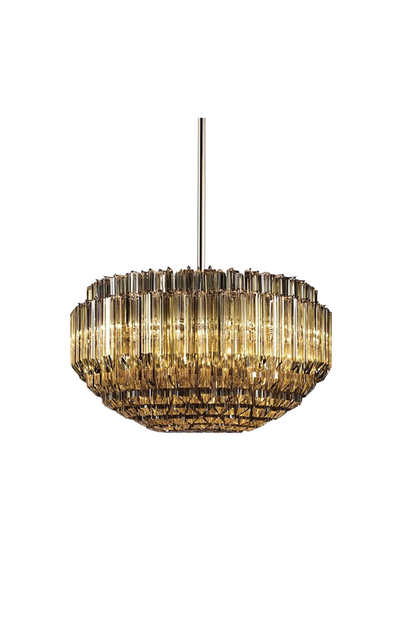 Three-sided Glass Chandelier | everlamps