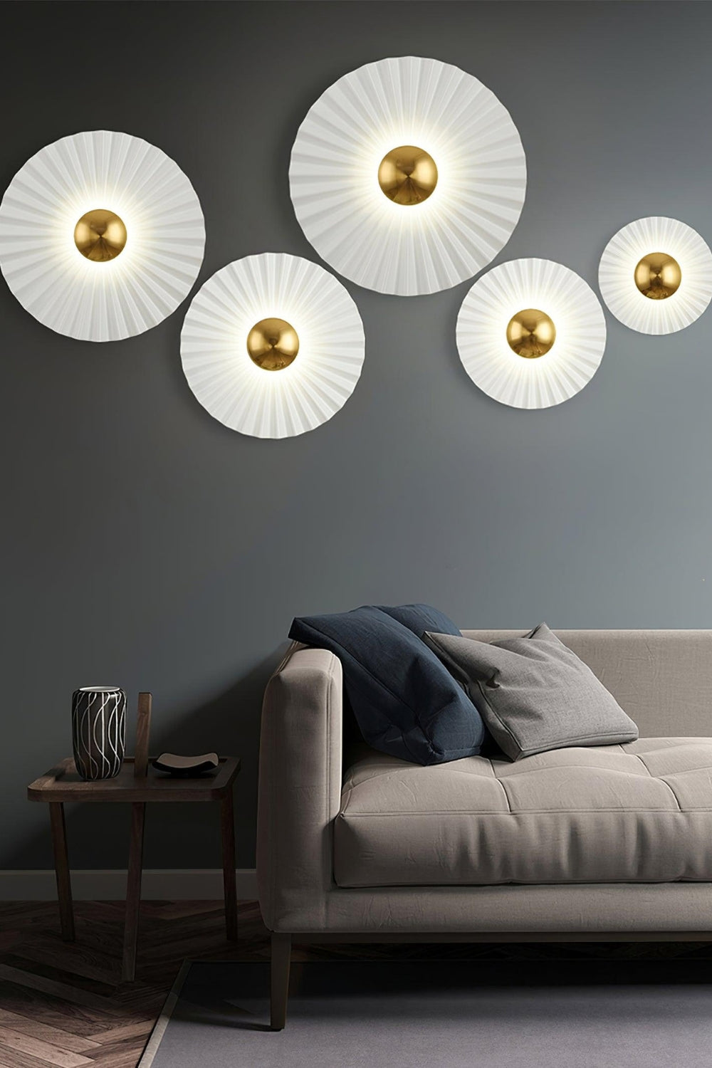 Tinsley Flush Wall Lamp - view 2 | everlamps