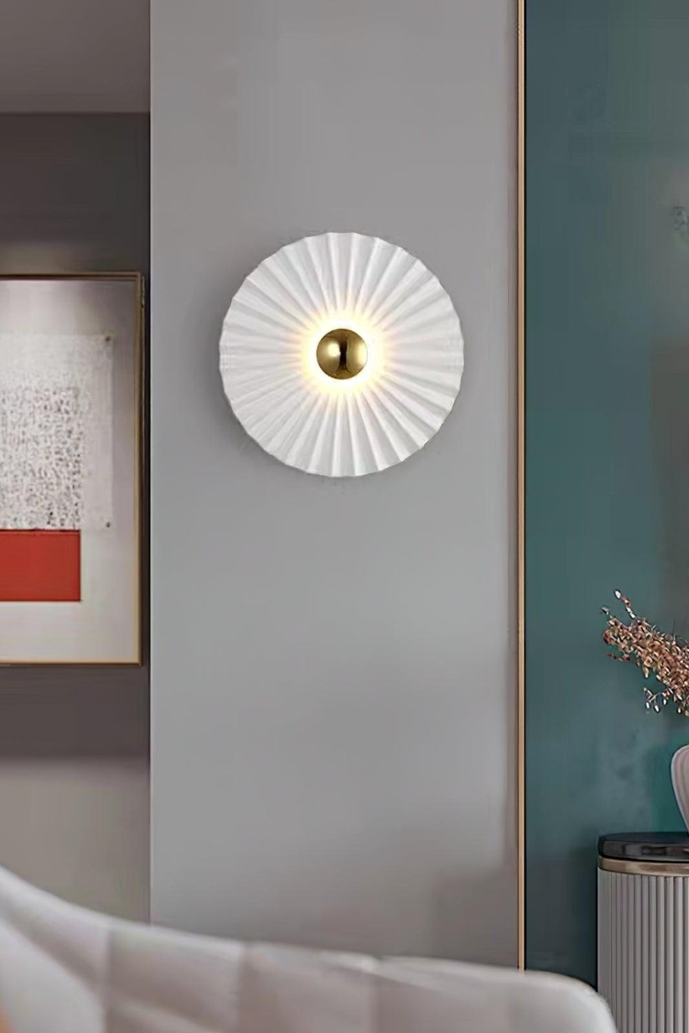 Tinsley Flush Wall Lamp - view 5 | everlamps