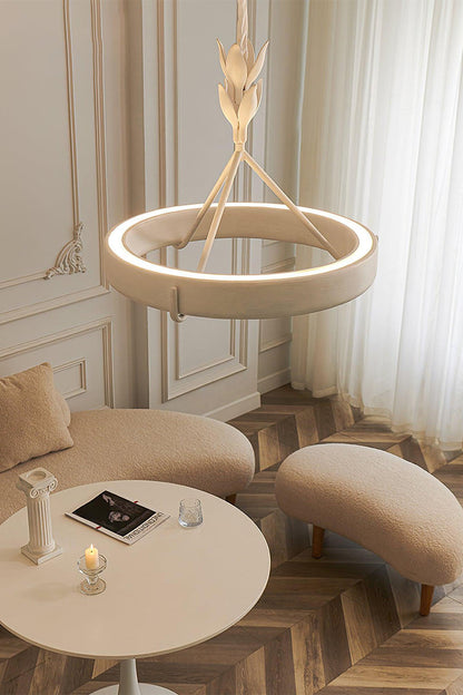 Tinsley Plaster Chandelier - view 24 | everlamps