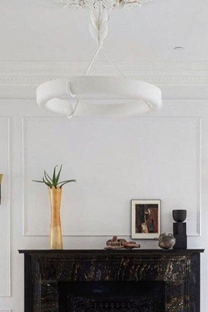 Tinsley Plaster Chandelier - view 4 | everlamps