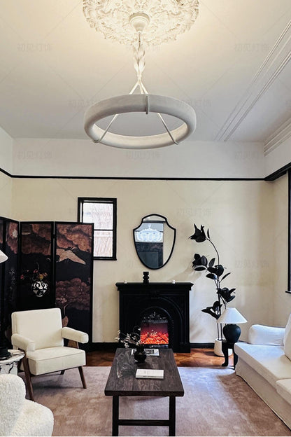 Tinsley Plaster Chandelier - view 12 | everlamps