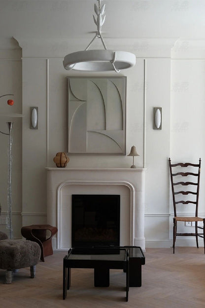 Tinsley Plaster Chandelier - view 14 | everlamps