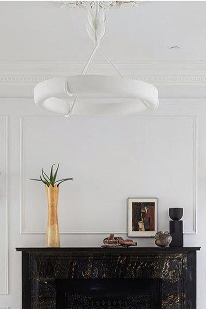 Tinsley Plaster Chandelier - view 6 | everlamps