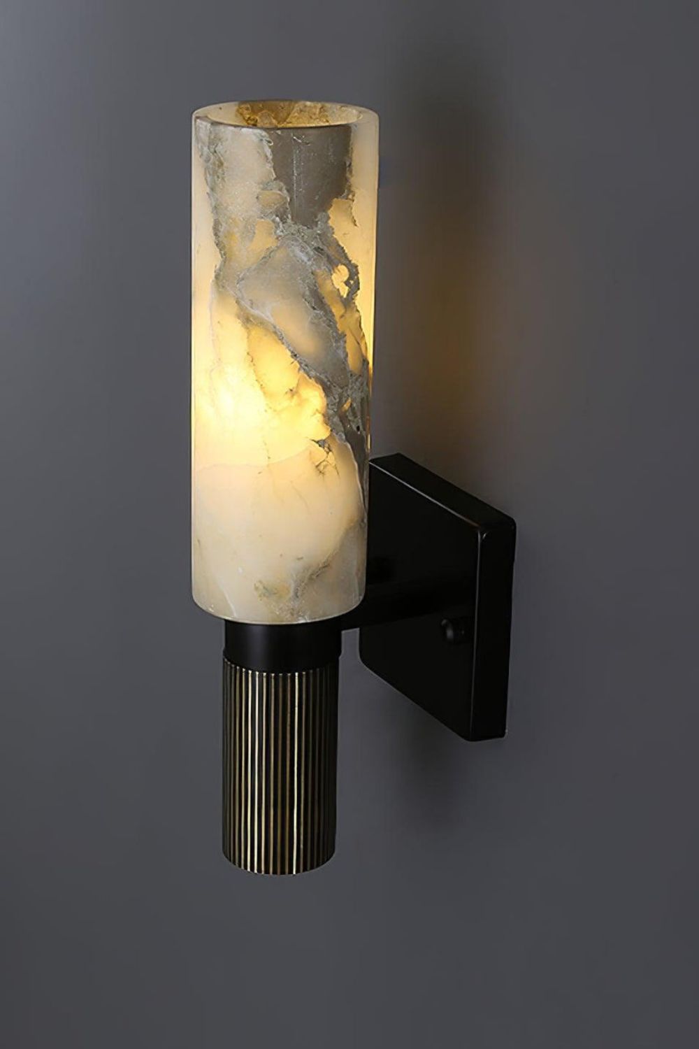 Torch Marble Sconce - everlamps