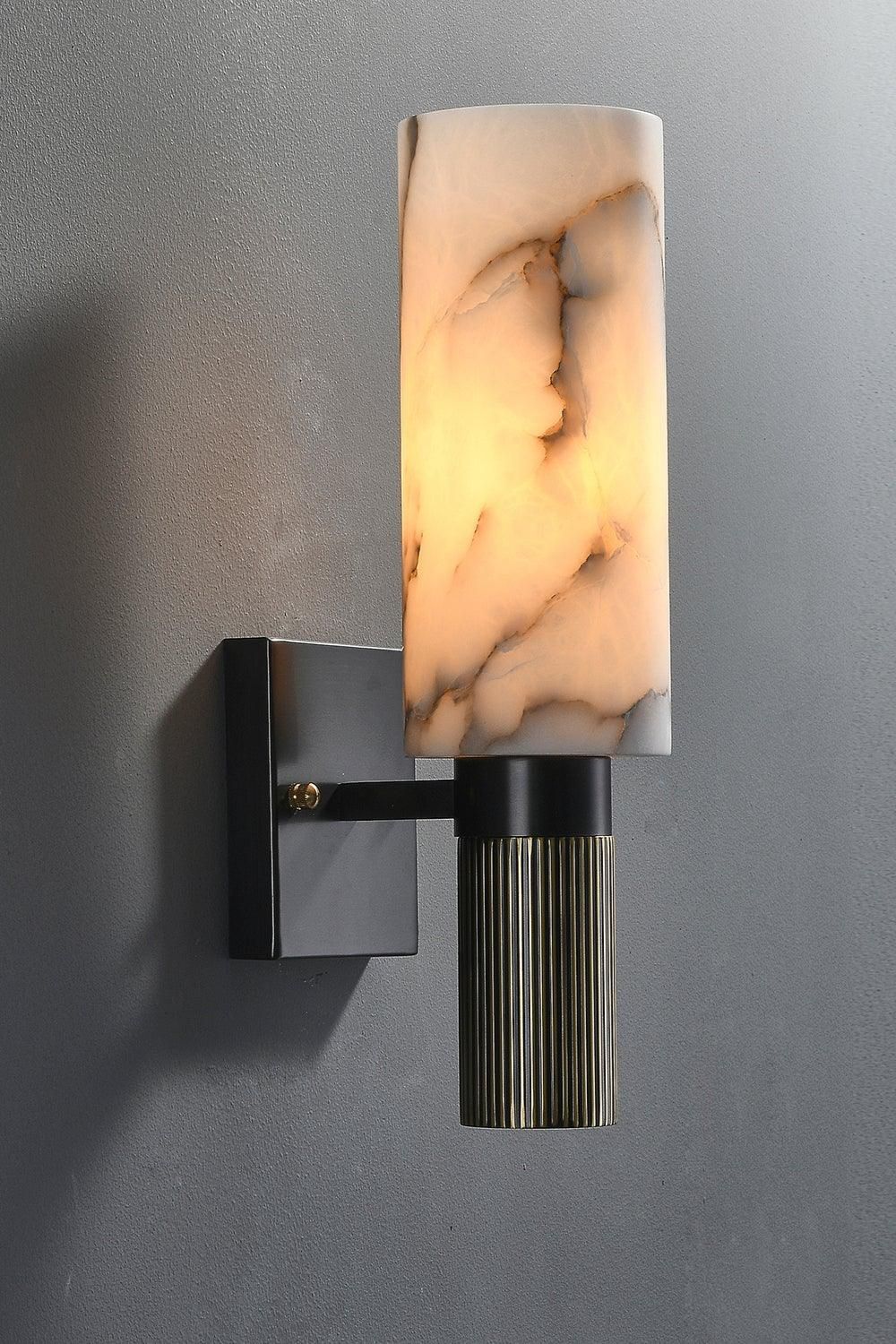 Torch Marble Sconce - everlamps