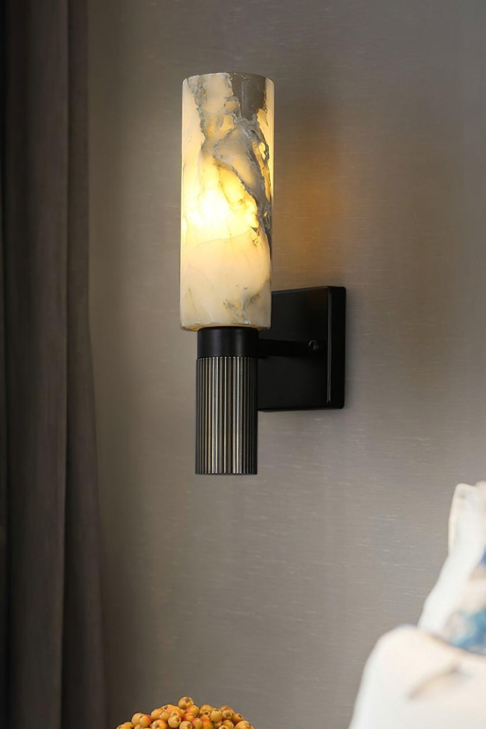 Torch Marble Sconce - everlamps