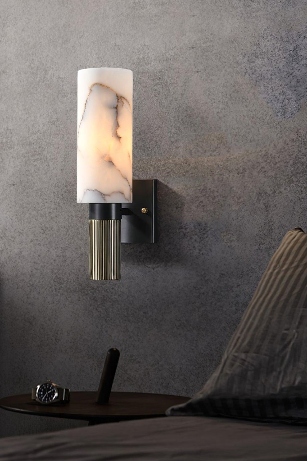 Torch Marble Sconce - everlamps