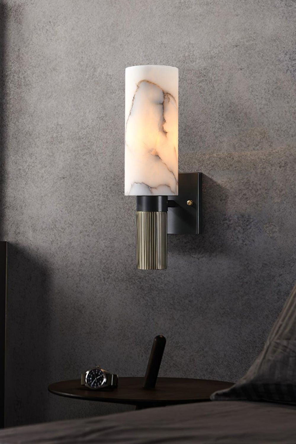 Torch Marble Sconce - everlamps