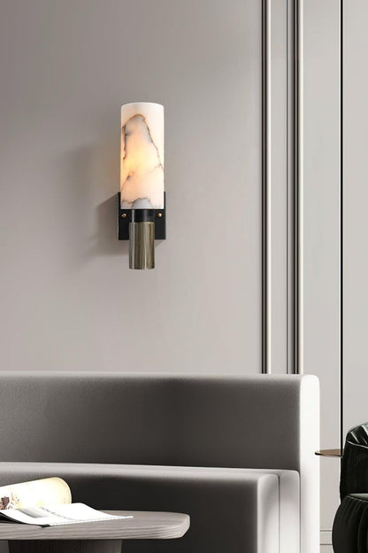 Torch Marble Sconce - everlamps