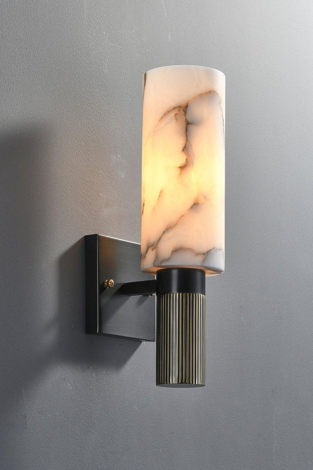 Torch Marble Sconce - everlamps