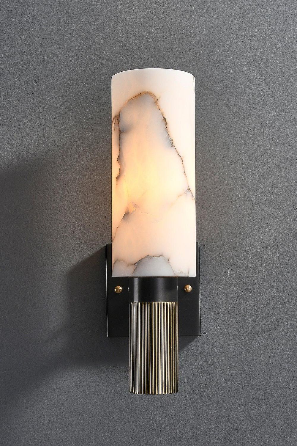 Torch Marble Sconce - everlamps