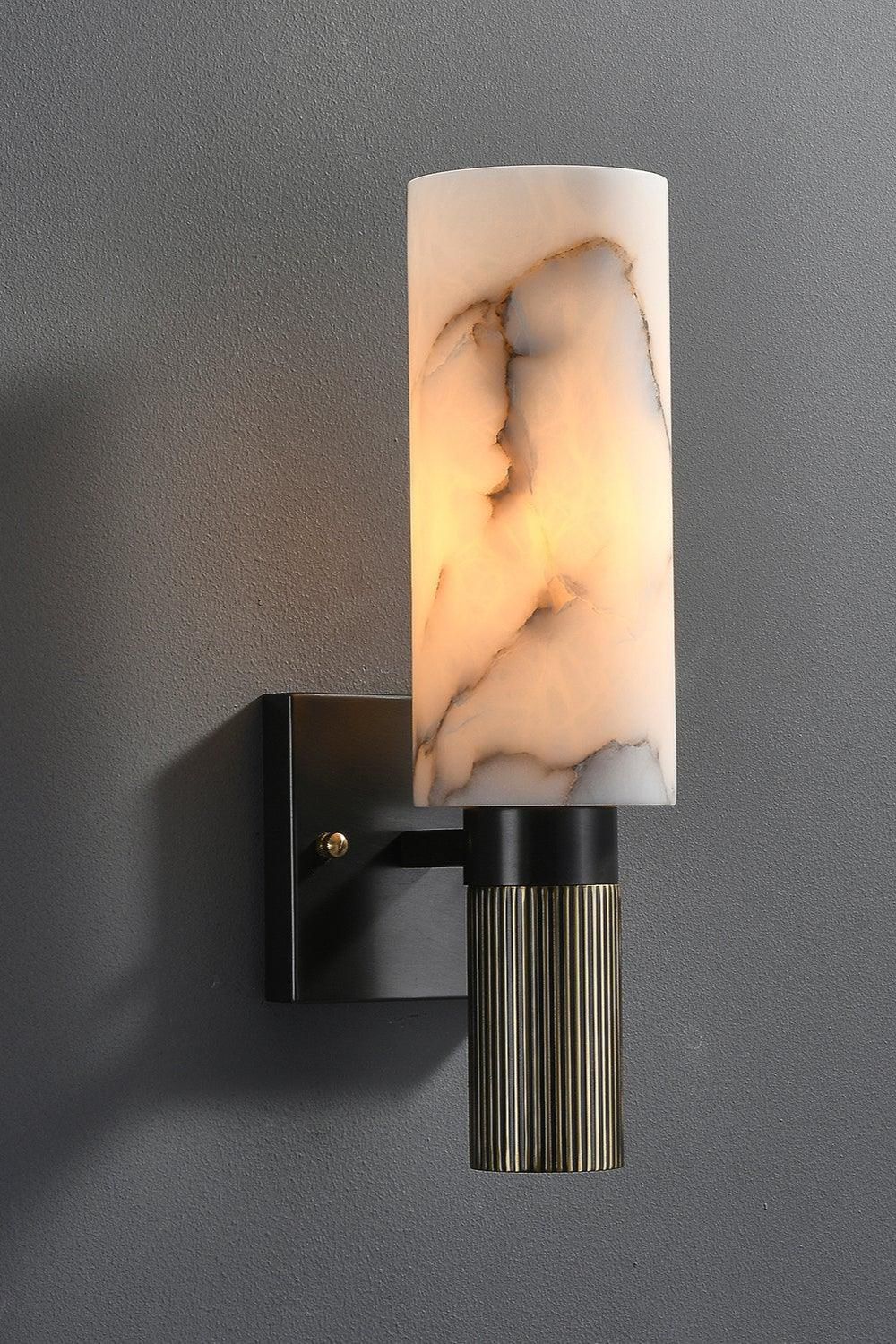 Torch Marble Sconce - everlamps