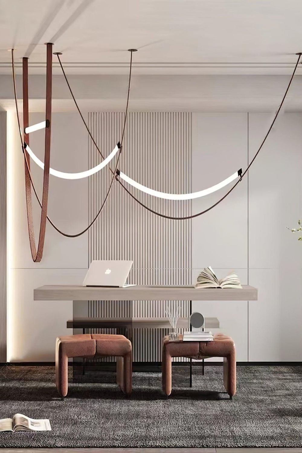 Tracer Belt Arc Trace Pendant Light - view 9 | everlamps