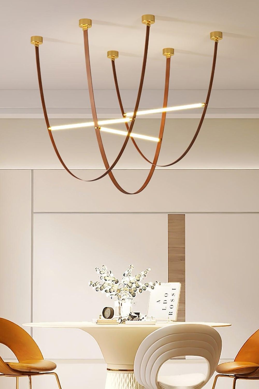 Tracer Belt Arc Trace Pendant Light - view 5 | everlamps