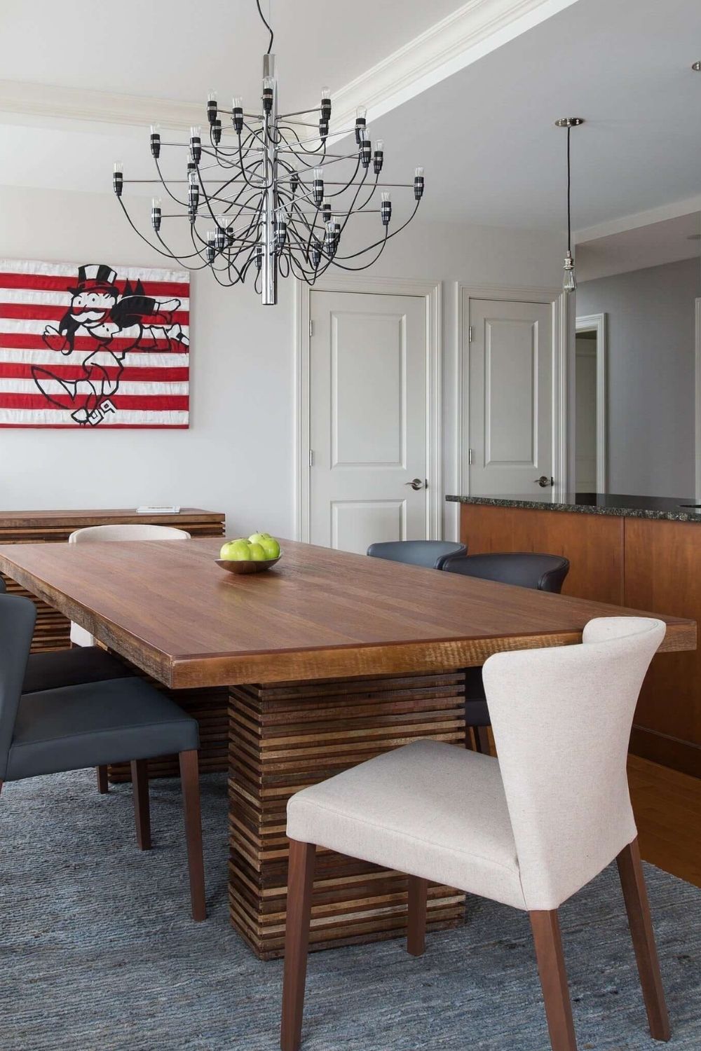 Traditional Mid-century 2097 Chandelier - view 12 | everlamps