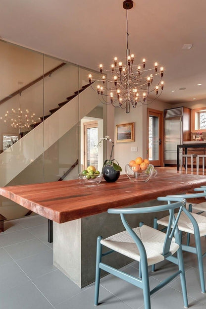 Traditional Mid-century 2097 Chandelier - view 21 | everlamps
