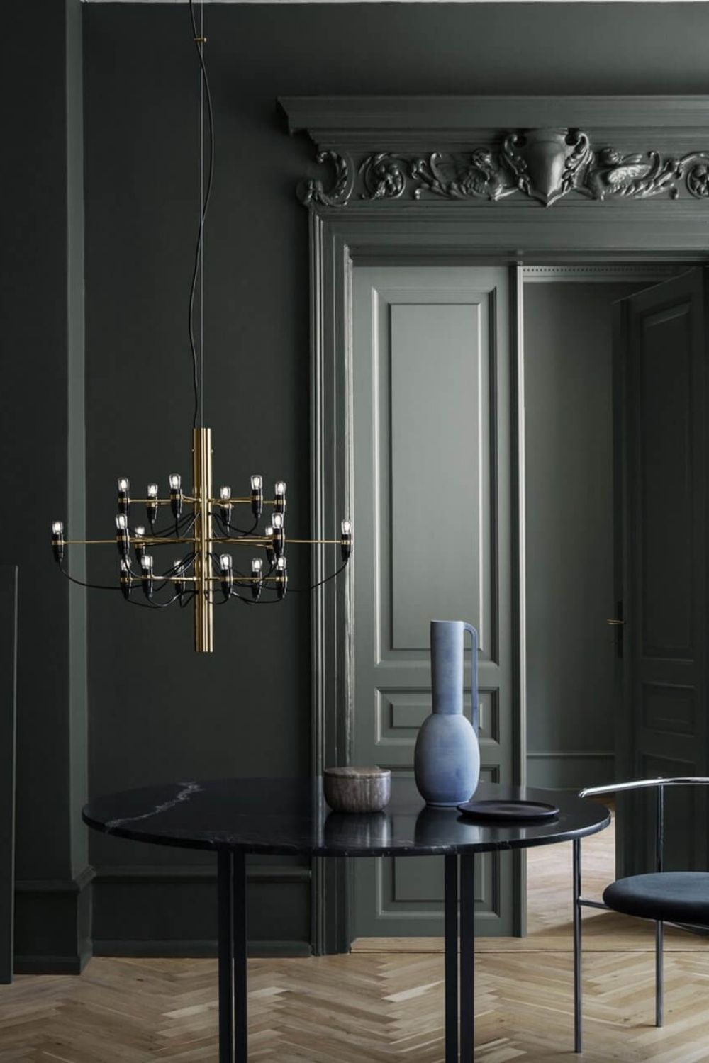 Traditional Mid-century 2097 Chandelier - view 22 | everlamps