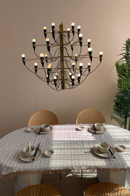 Traditional Mid-century 2097 Chandelier - view 29 | everlamps
