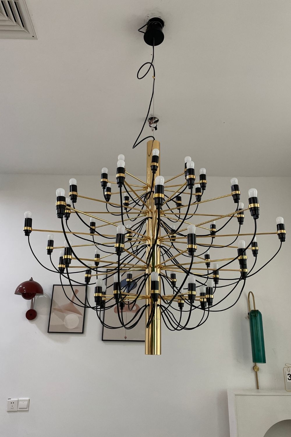 Traditional Mid-century 2097 Chandelier - view 33 | everlamps