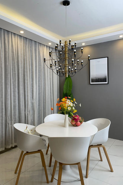 Traditional Mid-century 2097 Chandelier - view 34 | everlamps