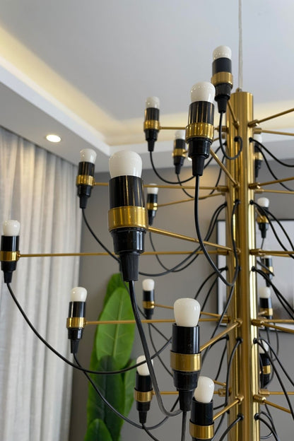 Traditional Mid-century 2097 Chandelier - view 36 | everlamps
