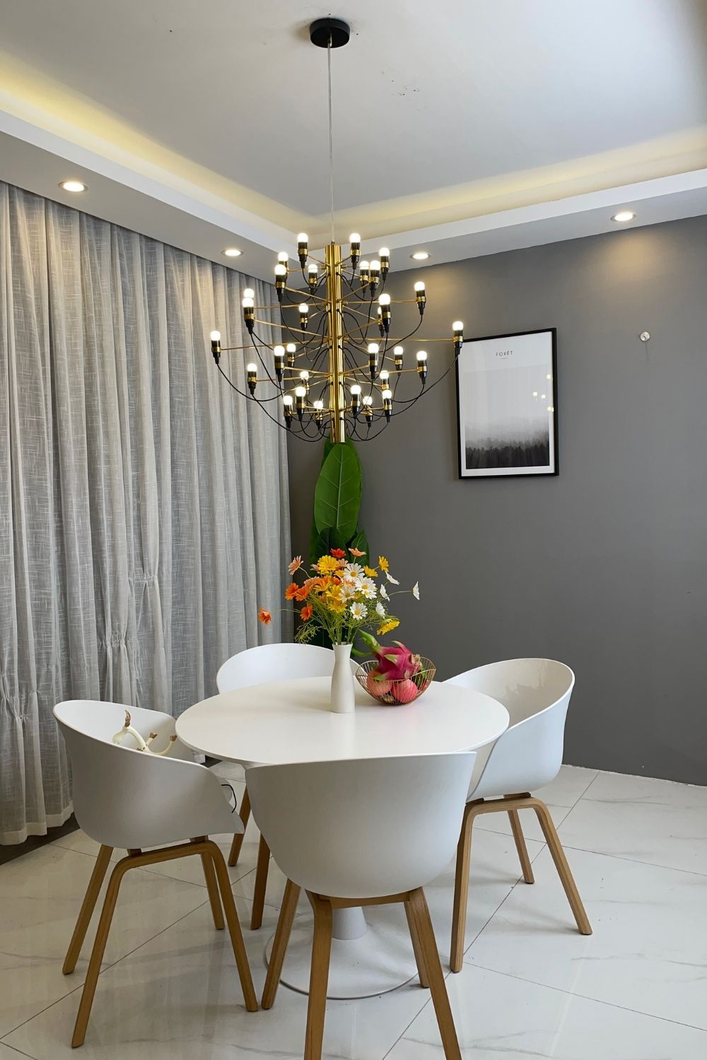 Traditional Mid-century 2097 Chandelier - view 37 | everlamps