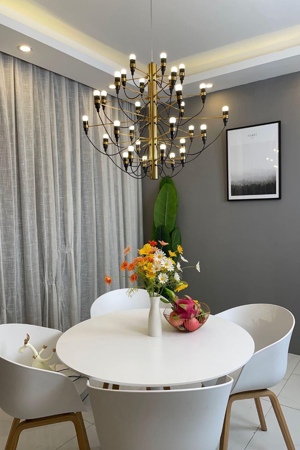 Traditional Mid-century 2097 Chandelier - view 38 | everlamps