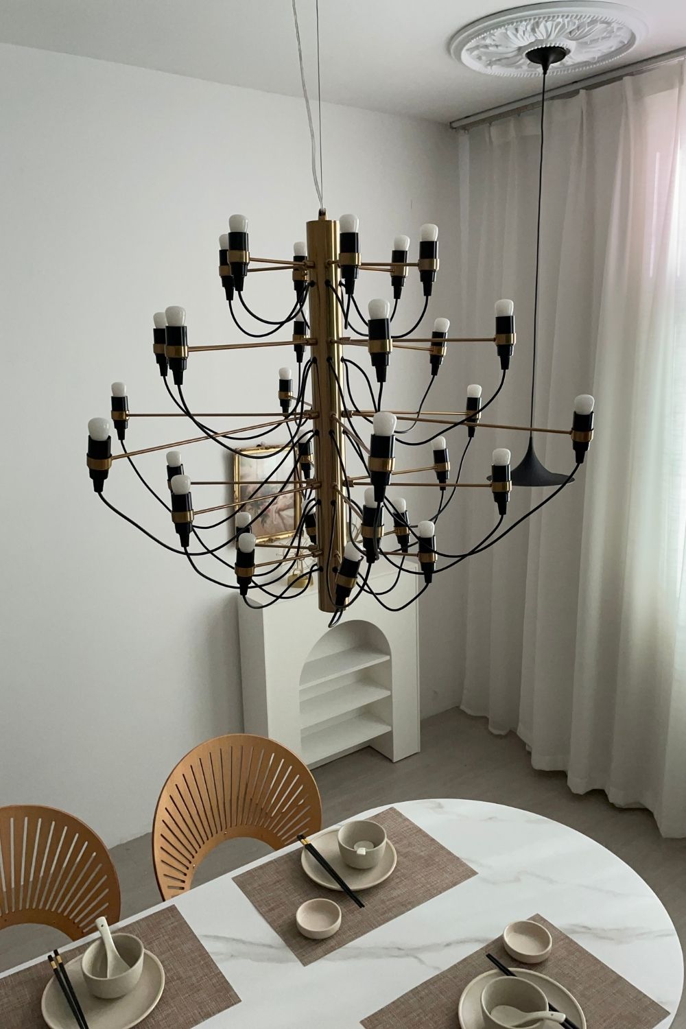 Traditional Mid-century 2097 Chandelier - view 40 | everlamps