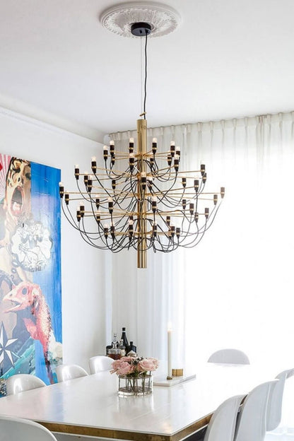 Traditional Mid-century 2097 Chandelier - view 2 | everlamps
