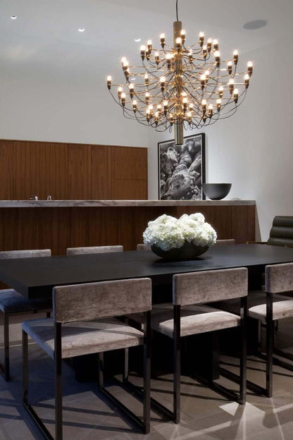Traditional Mid-century 2097 Chandelier - view 9 | everlamps