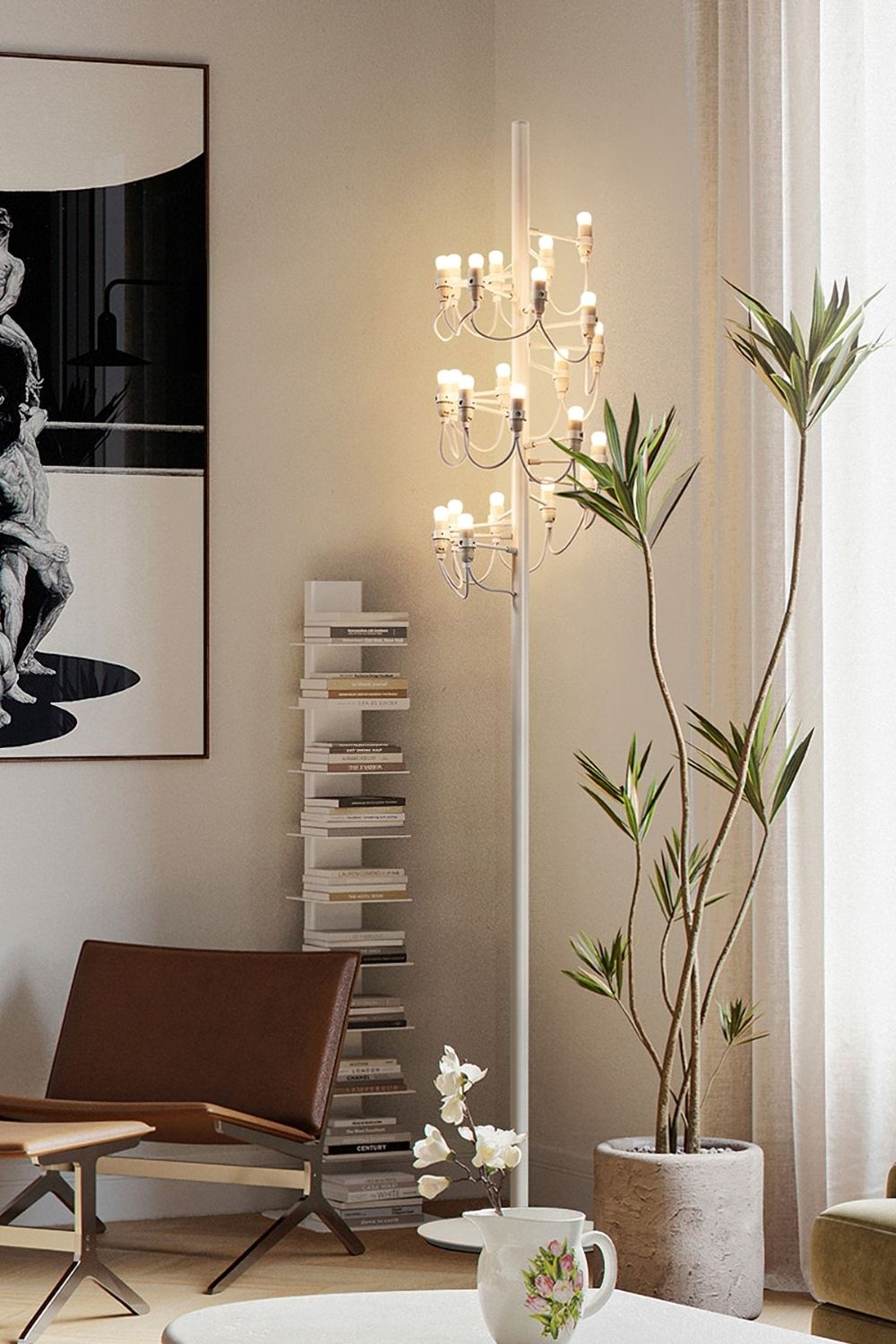 Traditional Mid-century 2097 Floor Lamp - view 15 | everlamps