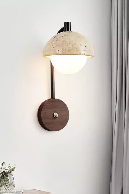 Travertine Arc Wall Light - view 16 | everlamps